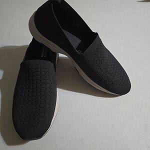 Skechers Black Slip-On Loafers